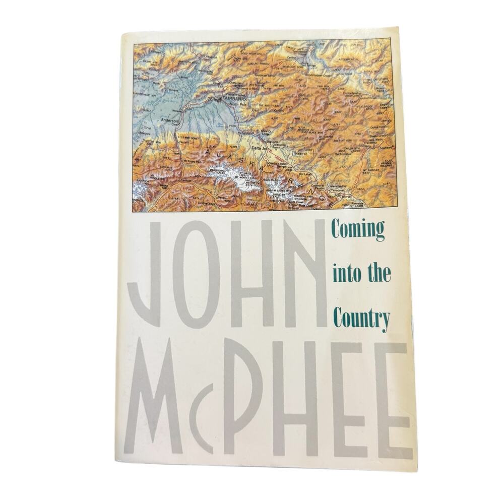 Coming into the County paperback book, a novel By John McPhee